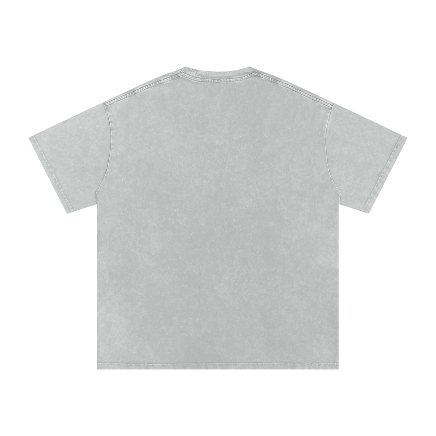 (Ego Sanatus) Snow Washed Oversized Cotton T-Shirt