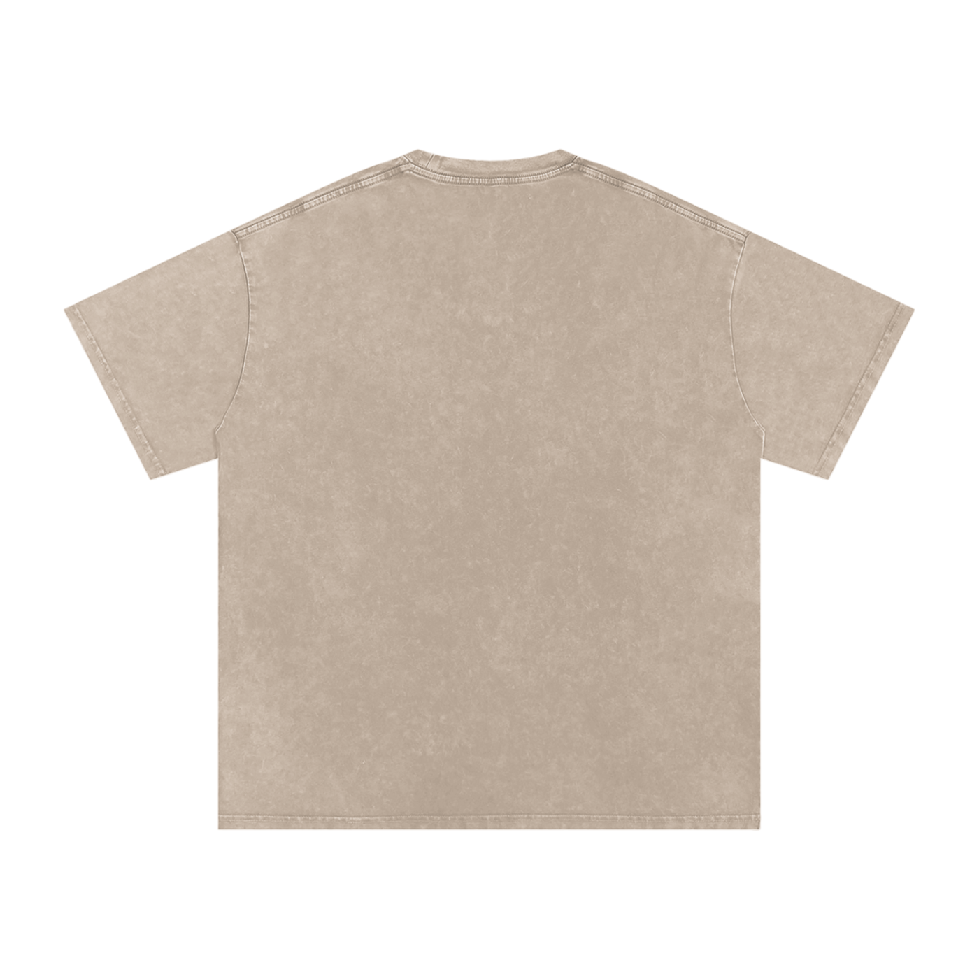 (Ego Sanatus) Snow Washed Oversized Cotton T-Shirt