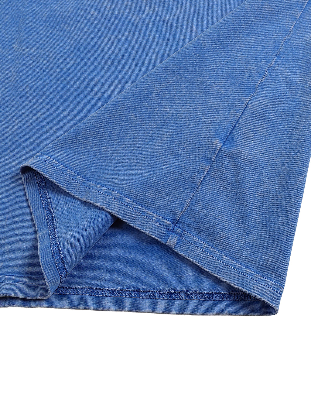 (Ego Sanatus) Snow Washed Oversized Cotton T-Shirt