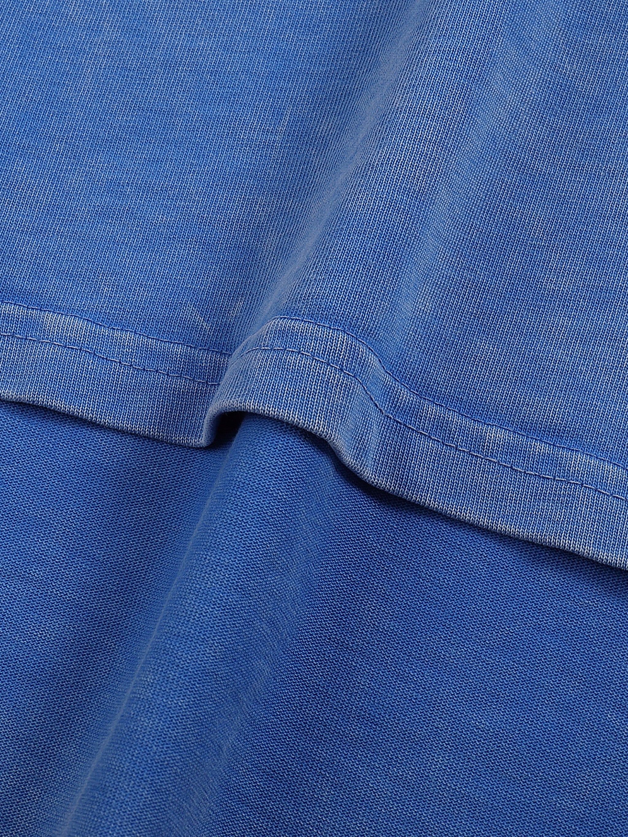 (Ego Sanatus) Snow Washed Oversized Cotton T-Shirt